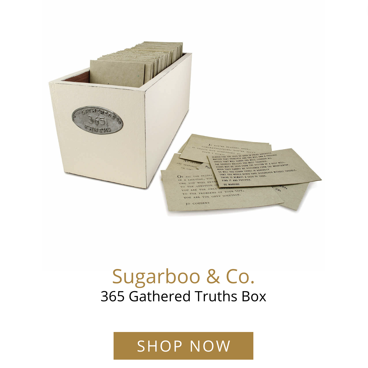 Sugarboo & Co. 365 Gathered Truths Box