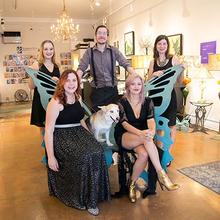Staff photo in store