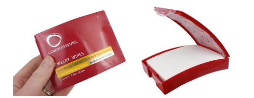 Connoisseurs Jewelry Wipes 