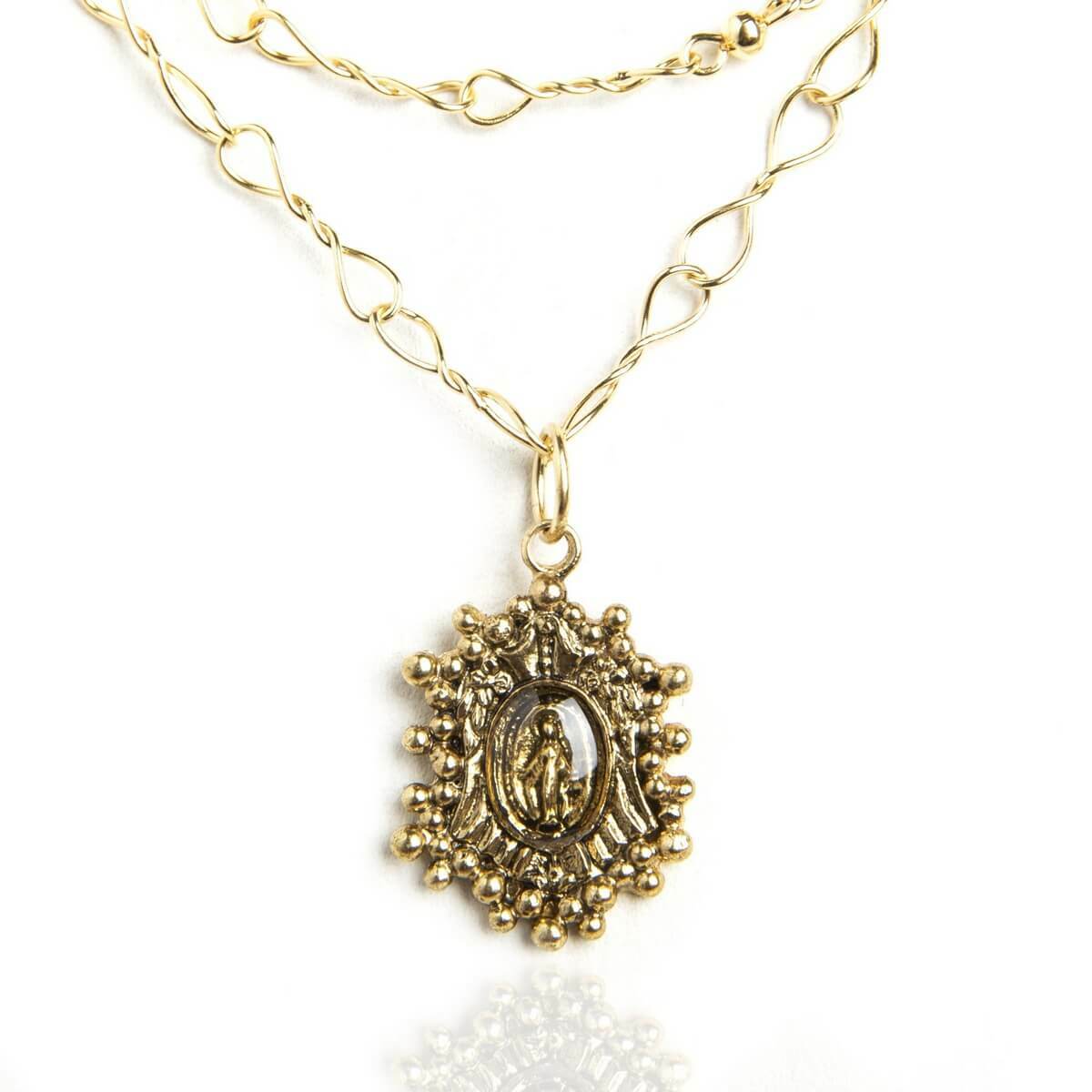 priscilla necklace gold
