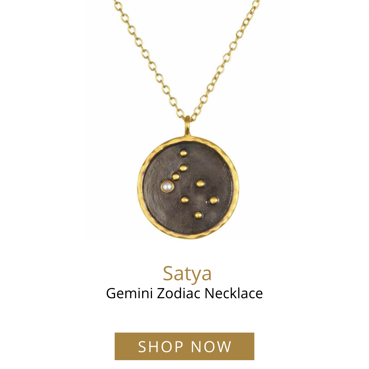 Satya Gemini Zodiac Necklace